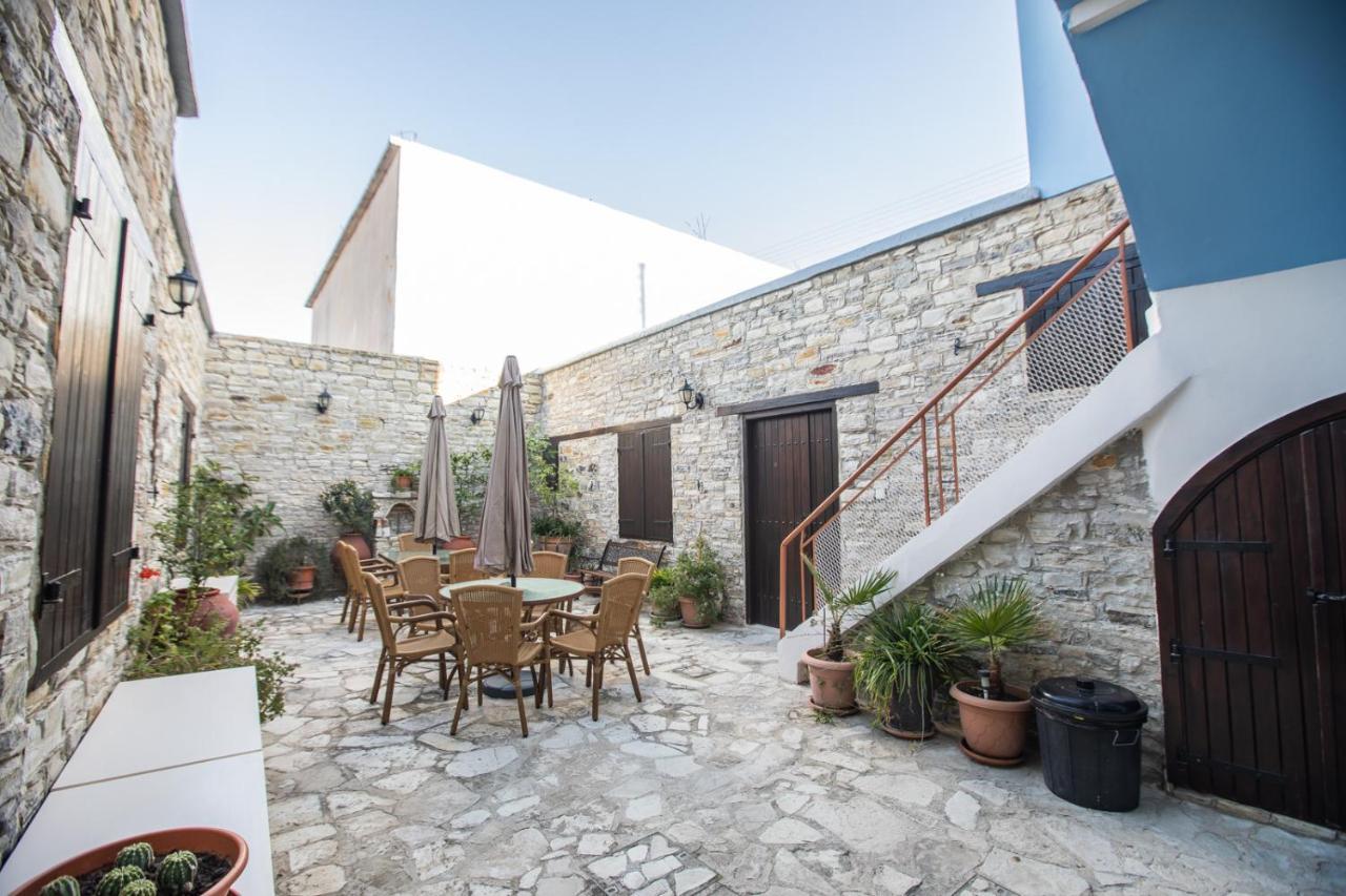 Gasthaus Iosiphis Stonebuilt House Pano Lefkara Exterior foto