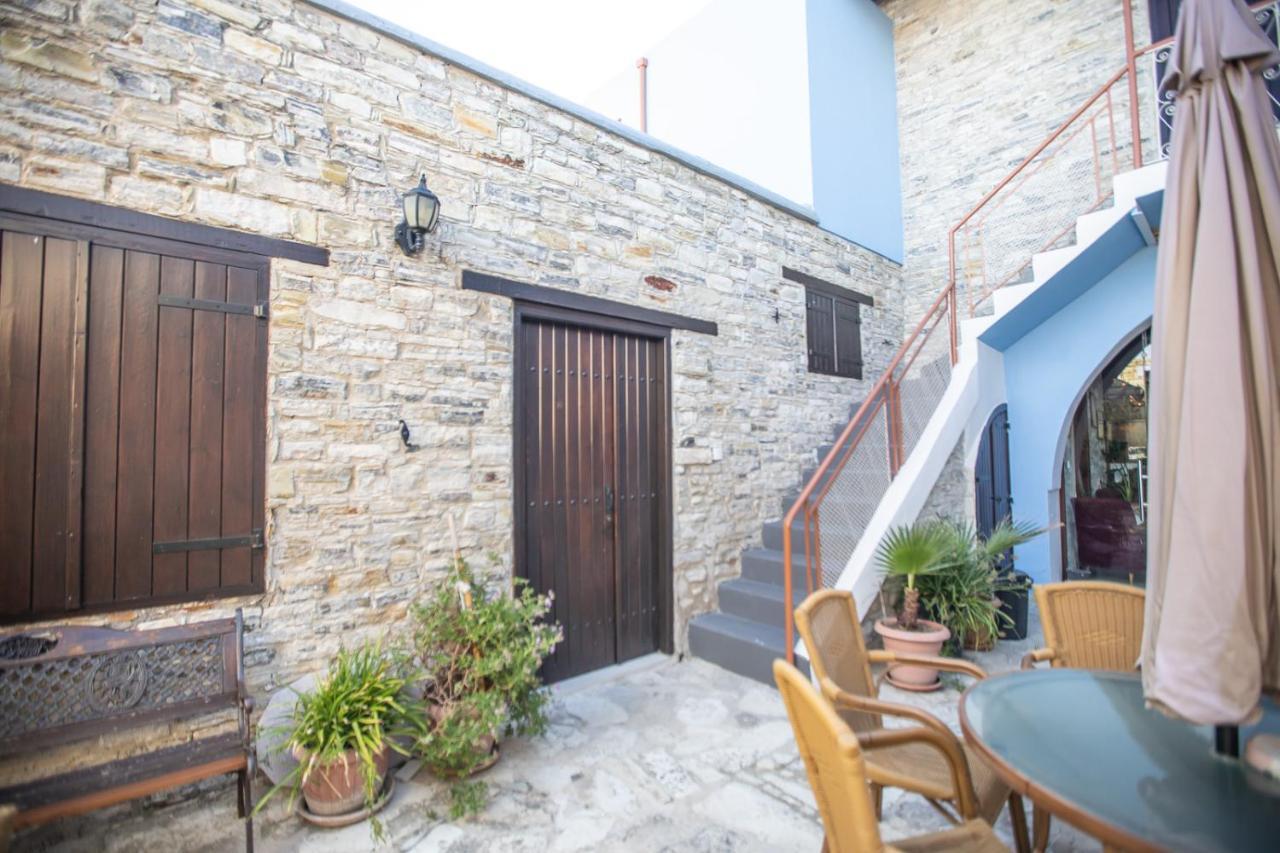 Gasthaus Iosiphis Stonebuilt House Pano Lefkara Exterior foto