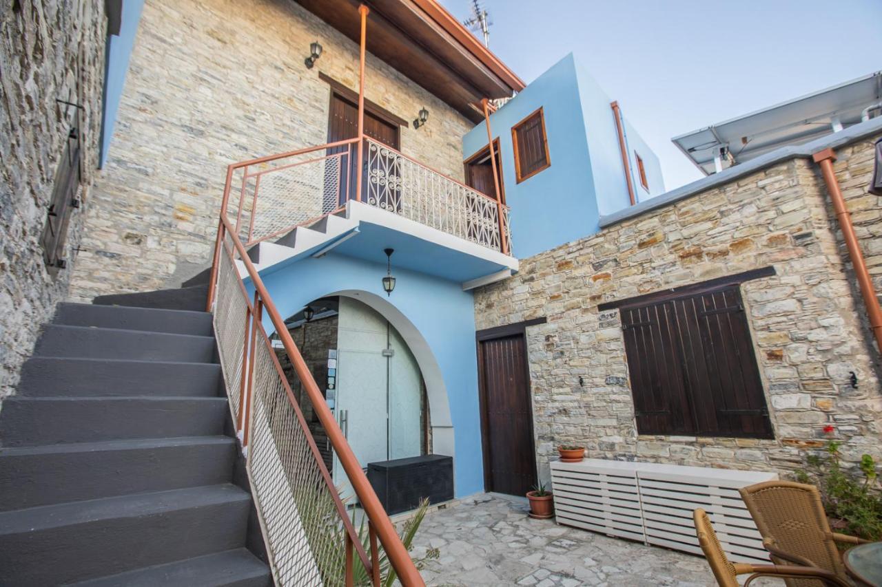 Gasthaus Iosiphis Stonebuilt House Pano Lefkara Exterior foto