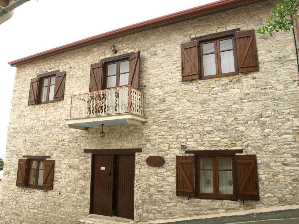 Gasthaus Iosiphis Stonebuilt House Pano Lefkara Exterior foto